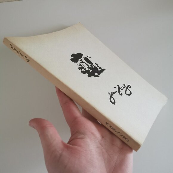 1973 The Art of Jean Hugo Book Gallery Ontario Program Richard R. Wattenmaker - Picture 2 of 12